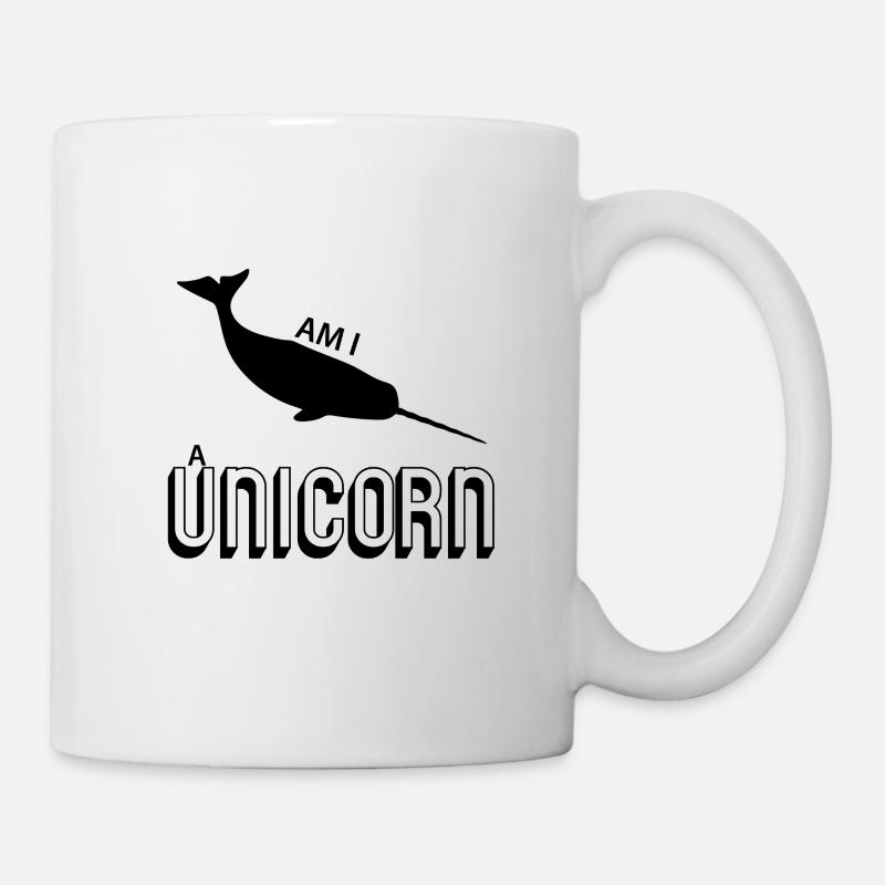 À l'IA Licorne - Mug blanc - blanc