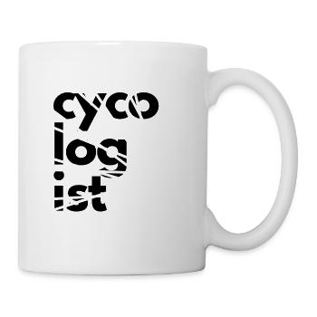 Bike Gift Biking BMX cycologist - Mug - white - Right
