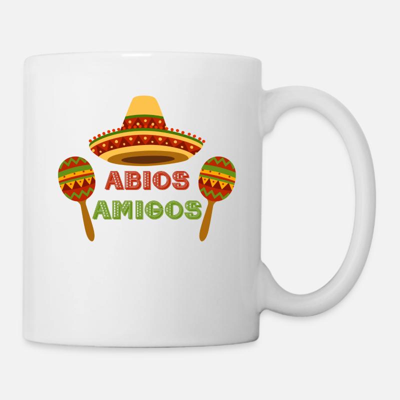 Abios Amigos - Abitur 2018 Abschluss Mexiko - Tasse - Weiß