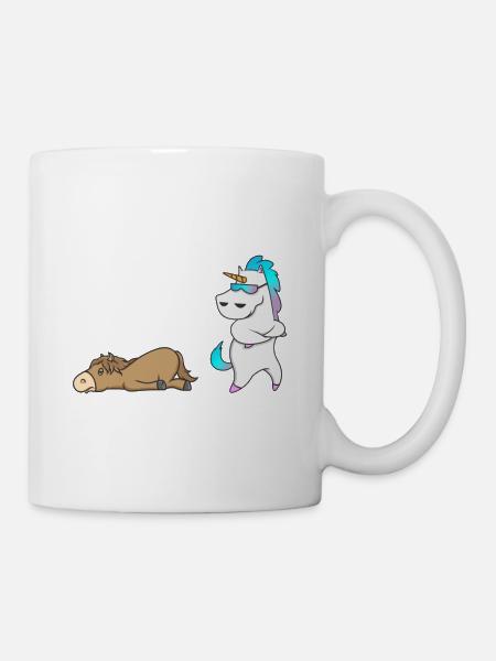 Licorne cheval votre tante mon cadeau de tante - Mug blanc - blanc