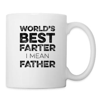 Funny Fathers Day - Le meilleur farter du monde, père - Mug blanc - blanc - Droite