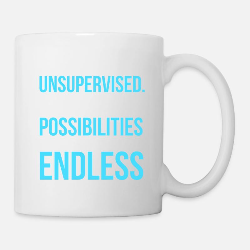 sans supervision - Mug blanc - blanc