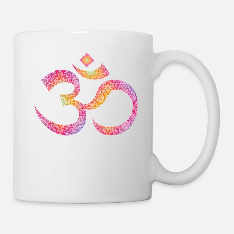 Om mandala - Mug blanc - blanc