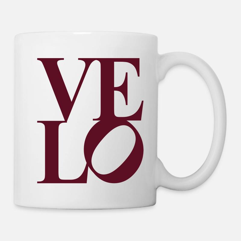 velo - amour - Mug blanc - blanc