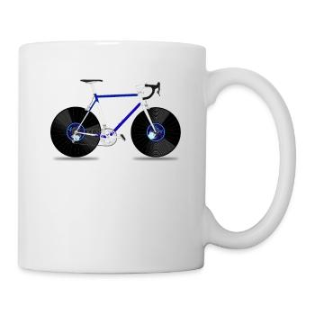 Vynil Bike Shirt - Tasse - Weiß - Rechts