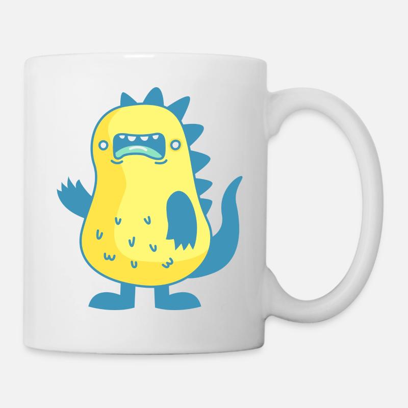 Monster - Tasse - Weiß