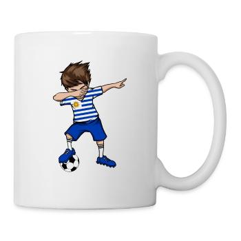 Uruguay national team Dab boy - Mug - white - Right