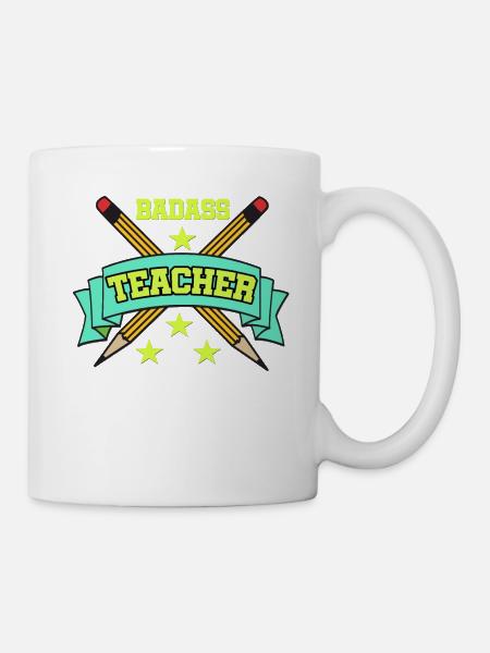 Lehrer Lehrerin Schule Unterricht Lehramt Schüler. - Tasse - Weiß
