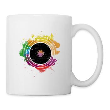 Enregistrement VINYL - Mug blanc - blanc - Droite