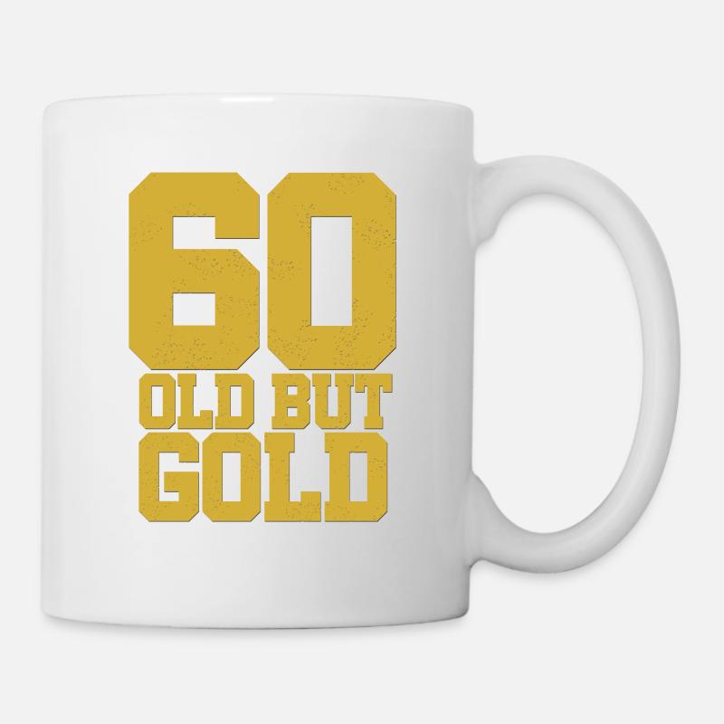 Geburtstag Geburtsjahr Alter Feiern Party Runder - Tasse - Weiß