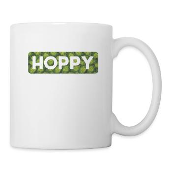 Hopfen - Tasse - Weiß - Rechts