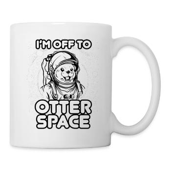 OTTER SPACE - Tasse - Weiß - Rechts