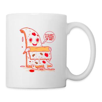 Do You Want A Pizza Of Me? - Mug - white - Right