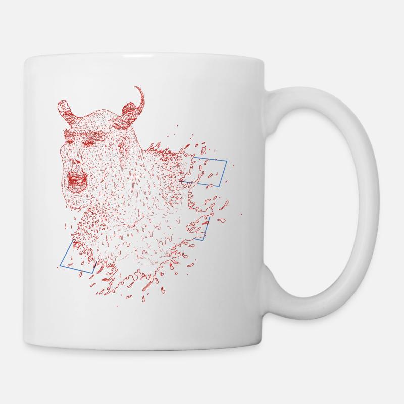 Fld.) Majo Devil Spltr-F - Tasse - Weiß