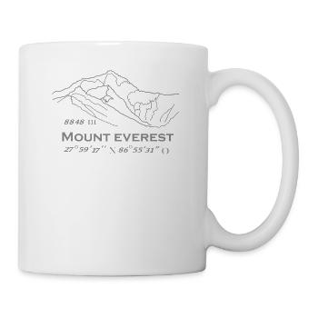 Mount Everest - Mug - white - Right