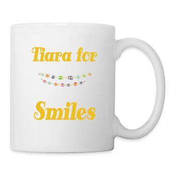 Braces proud teeth tooth braces youth dentist - Mug - white - Right