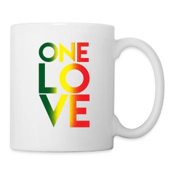 One Love - Mug blanc - blanc - Droite