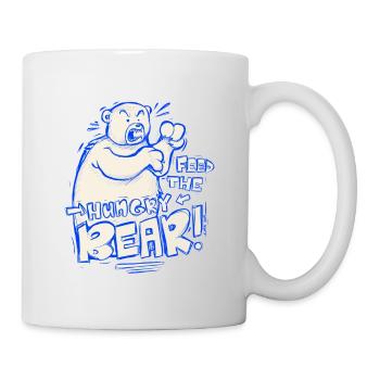 Feed The Hungry Bear! - Mug - white - Right