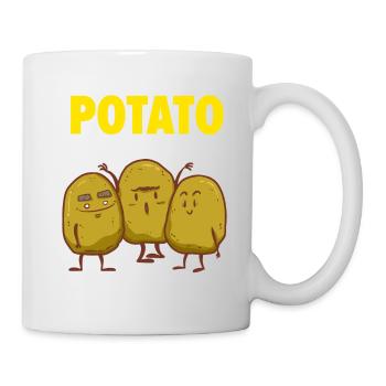 Potato Team - Friends - Potato - Friendship - Mug - white - Right