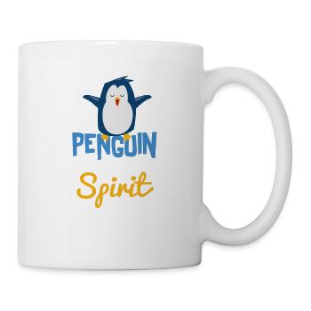Penguin is My Spirit Animal Cute T-Shirt - Mug - white - Right