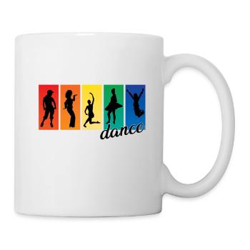 danse - Mug blanc - blanc - Droite