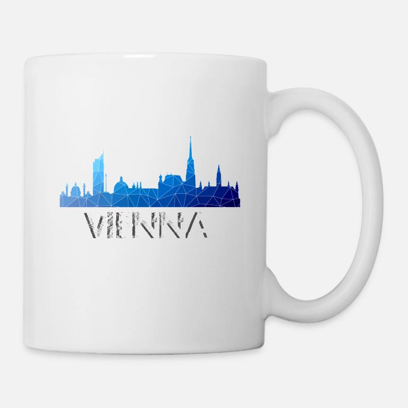 Vienna skyline - Mug - white