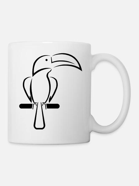tukan - Tasse - Weiß