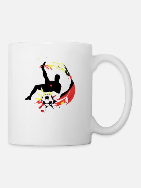 Fußball WM - Tasse - Weiß