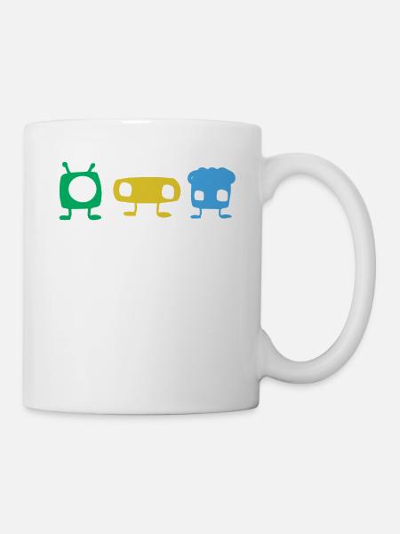 monstre - Mug blanc - blanc