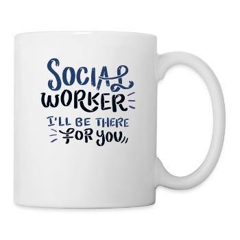 Social Worker, Social Worker, Social Gift - Mug - white - Right