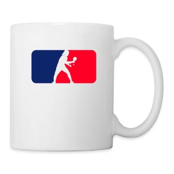 Table tennis blue white red streetwear - Mug - white - Right