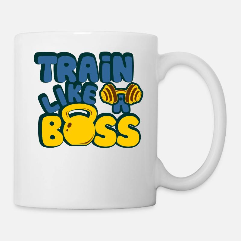 shirt fun pour sportifs - Mug blanc - blanc