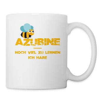 Azubiene Azubine Geschenkidee T-Shirt - Tasse - Weiß - Rechts