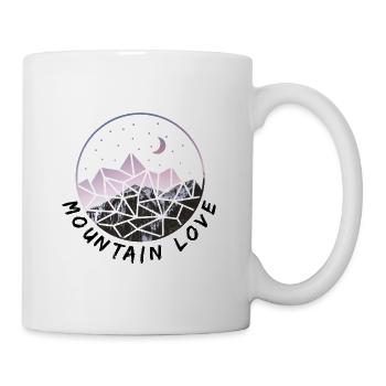 Mountain Love - Mountain & Summiteer Design - Mug - white - Right