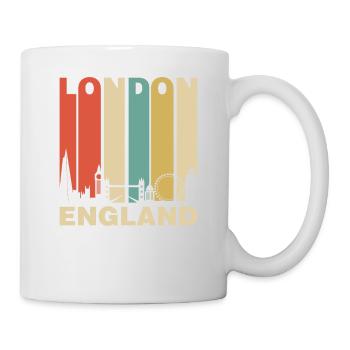 Costume frais de Londres Angleterre rétro Royaume-Uni - Mug blanc - blanc - Droite
