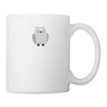 Cute Owl Is My Spirit Animal Cool Quote T Shirt - Mug - white - Right