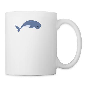 Le narval mignon est mon animal T-shirt d'esprit - Mug blanc - blanc - Droite