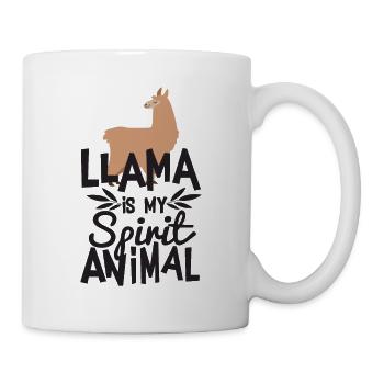 Perfect Llama est mon T-shirt animal de l'esprit - Mug blanc - blanc - Droite