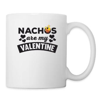 Cute Nachos Are My Valentine T-Shirt - Mug - white - Right