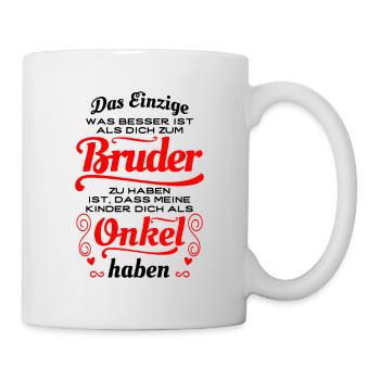 Great Brother, Great Uncle - Gift - Mug - white - Right