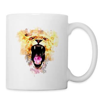 gxp perfect afrikan lioness - afrikanische löwin - Tasse - Weiß - Rechts