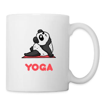Yoga Panda - relax - relax - sports - Mug - white - Right