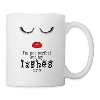 Perfect Eye Lashes - Mug - white - Right
