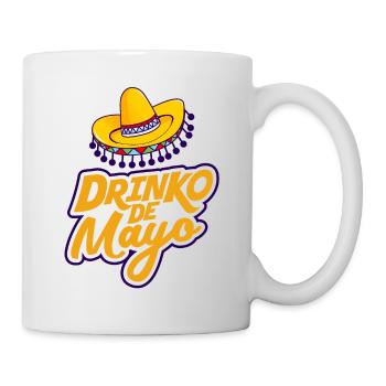 Drinko de Mayo - Cadeau de vacances mexicain - Mug blanc - blanc - Droite