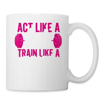 Fitness Gym - Tasse - Weiß - Rechts