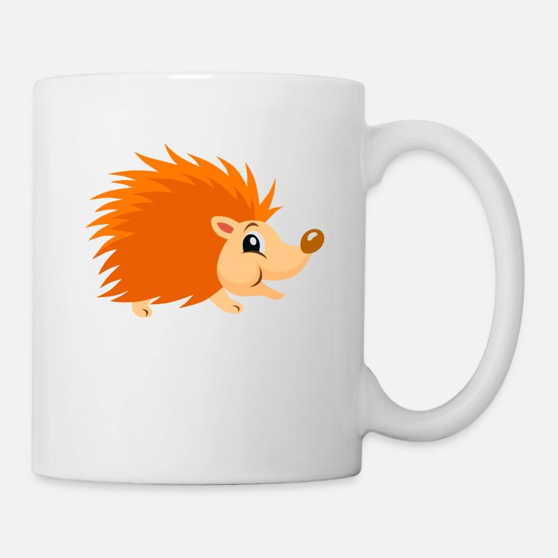 Hedgehog - Mug - white