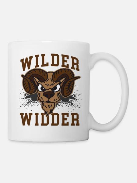 WILDER WIDDER - Tasse - Weiß