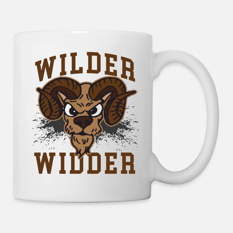 WILDER WIDDER - Tasse - Weiß