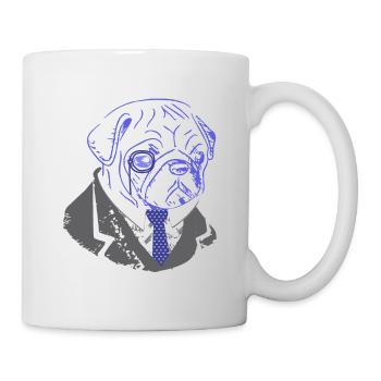 Dogs Professor Dog Dogs Gift - Mug - white - Right