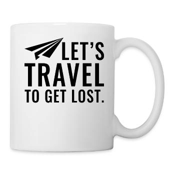 Faisons voyager pour nous perdre - Mug blanc - blanc - Droite